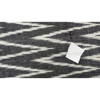Bombažna tkanina IKAT grey design A 2. razred