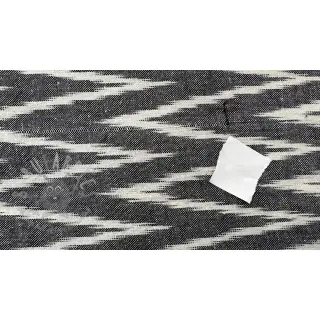 Bombažna tkanina IKAT grey design A 2. razred