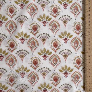 Bombažna tkanina Motiv umazano bela digitalni tisk
