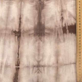 Bombažna tkanina HAND TIE DYE sivkasta
