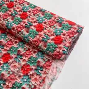 Viskoza RAYON POPLIN Knitted design D digital print