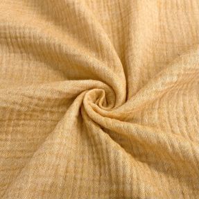 Dvojna gaza/muslin MELANGE ochre
