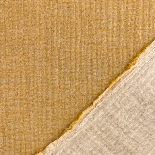 Dvojna gaza/muslin MELANGE ochre