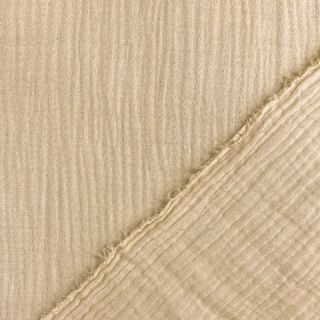 Dvojna gaza/muslin MELANGE sand