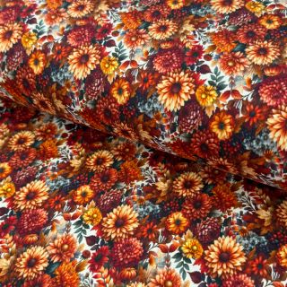 Úplet VISCOSE LYCRA HEAVY Cloe design C digital print