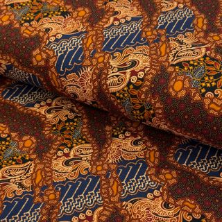 Úplet VISCOSE LYCRA HEAVY Batik design C digital print