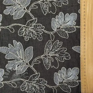 Bombažna tkanina JEANS EMBROIDERY Lisa design D