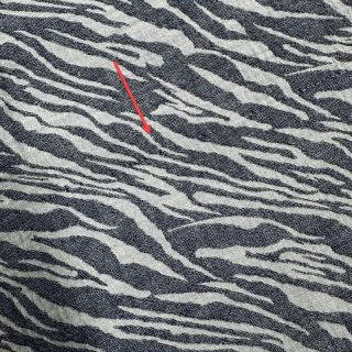 Dvojna gaza/muslin JACQUARD Animal pattern navy 2. razred