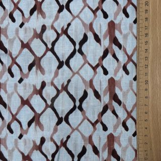 Lan viskoza Ivy Diamonds design A digital print