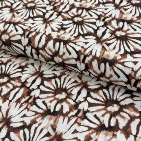 Lan viskoza Dandelions digital print