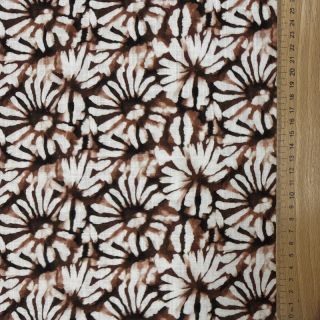 Viskoza z lanom Dandelions digital print