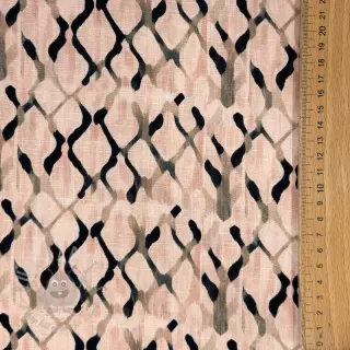 Viskoza z lanom Ivy Diamonds design B digital print