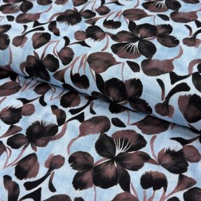 Lan viskoza Lotus design A digital print