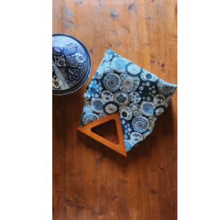 Dekorativno blago jacquard Kusmi bleu