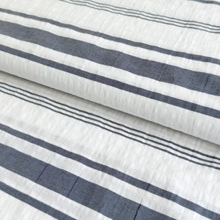 Bombažna tkanina YARN DYED Structure navy