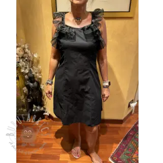 Bombažni poplin black