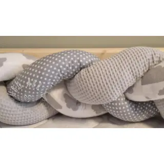 Bombažni vafel tkanja grey