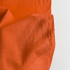 Bombažna tkanina z lanom orange 2. razred