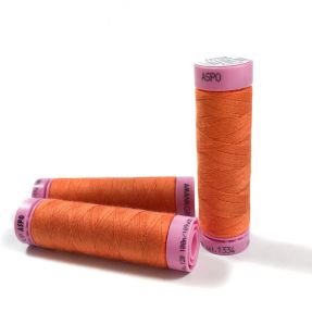 Poliestrska nit Amann Aspo 120 orange