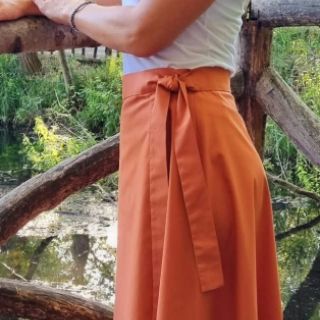 Bombažni poplin rust