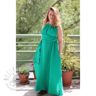 Dvojna gaza/muslin hunter green ORGANIC