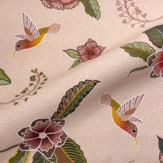 Dekorativno blago Floral Kolibri Art digital print