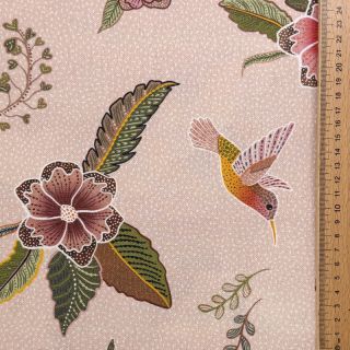 Dekorativno blago Floral Kolibri Art digital print