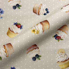 Dekorativna tkanina Cupcake Bake Off digital print