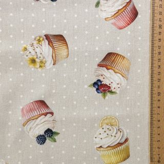 Dekorativno blago Cupcake Bake Off digital print