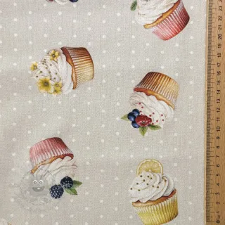 Dekorativno blago Cupcake Bake Off digital print