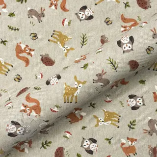 Dekorativno blago Linenlook premium Forest Friend Animal