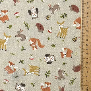 Dekorativno blago Linenlook premium Forest Friend Animal