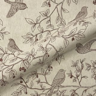 Dekorativno blago Linenlook premium Branch Bird Song