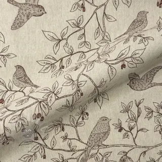 Dekorativno blago Linenlook premium Branch Bird Song