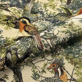 Dekorativno blago GOBELIN PREMIUM Bird Heritage Forest