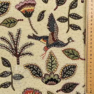 Dekorativno blago GOBELIN PREMIUM Primal Birdscape Art design B