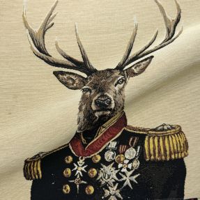 Dekorativno blago GOBELIN PREMIUM Deer Admiral Statue PANEL