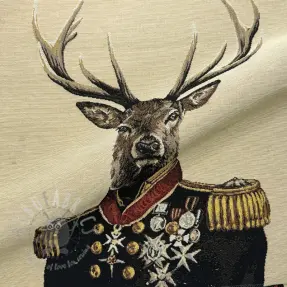 Dekorativno blago GOBELIN PREMIUM Deer Admiral Statue PANEL