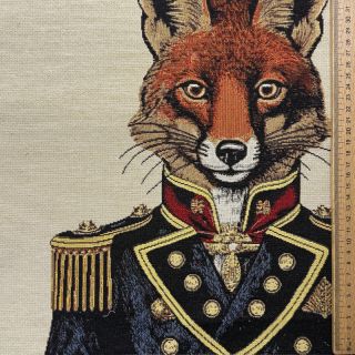 Dekorativno blago GOBELIN PREMIUM Fox Admiral Statue PANEL