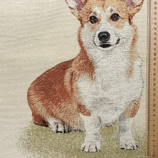 Dekorativno blago GOBELIN PREMIUM Sitting Corgi Dog PANEL