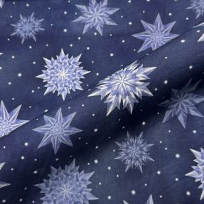 Bombažna tkanina Ice Star Frozen