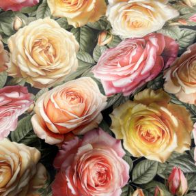 Dekorativna tkanina VELVET Romantic Rose Charm