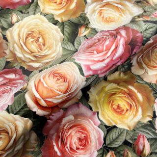 Dekorativno blago VELVET Romantic Rose Charm