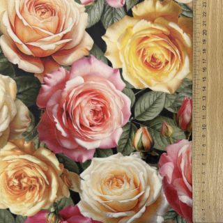 Dekorativno blago VELVET Romantic Rose Charm