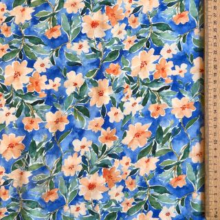 Viskoza RADIANCE Flower Jane digital print