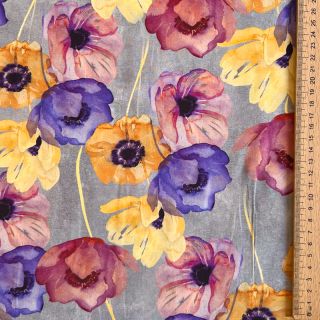 Viskoza RADIANCE Flower Elia digital print