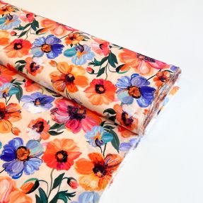 Viskoza RADIANCE Flower Nina digital print
