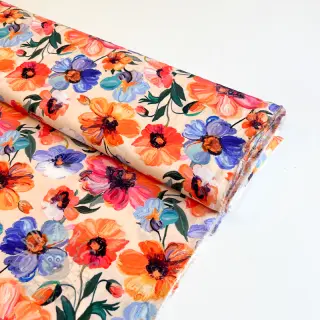 Viskoza RADIANCE Flower Nina digital print