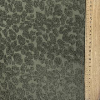 Frotir Animal skin dark green