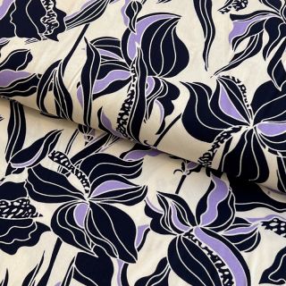 Viskoza ROSELLA STRETCH Flowers